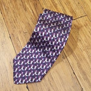 Xmi Platinum purple tie